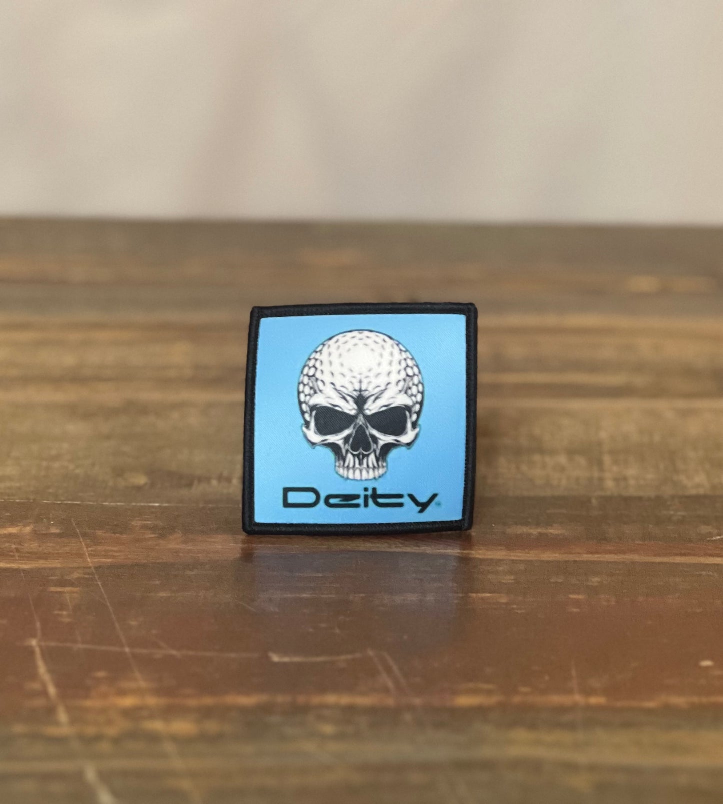 Deity Hat Patch Blue