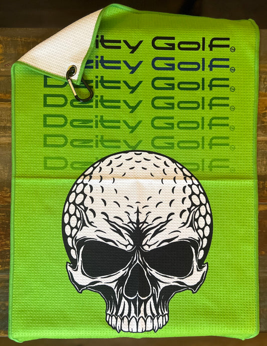 Deity Golf Logo Fade Green