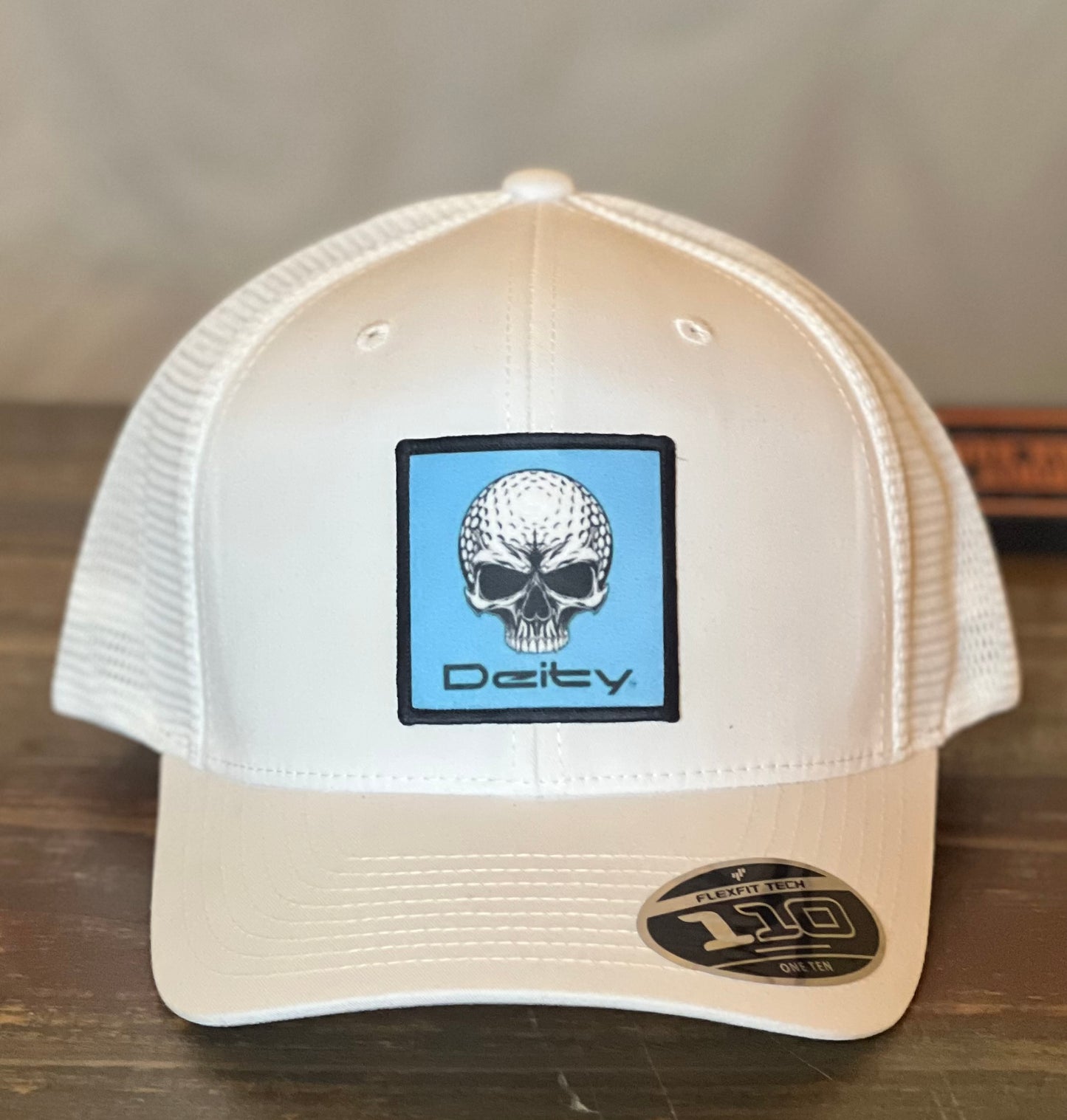 Deity Patch Snapback White/Blue